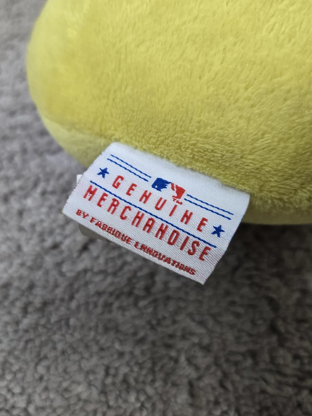 Angry Birds Plush Yellow Bird Baseball Los Angeles Angels MLB Official Lot Of 2